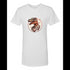 BELLA CANVAS MEN'S LONG BODY URBAN TEE 3006 Vintage Dinosaur Wearing Tie Cool Retro